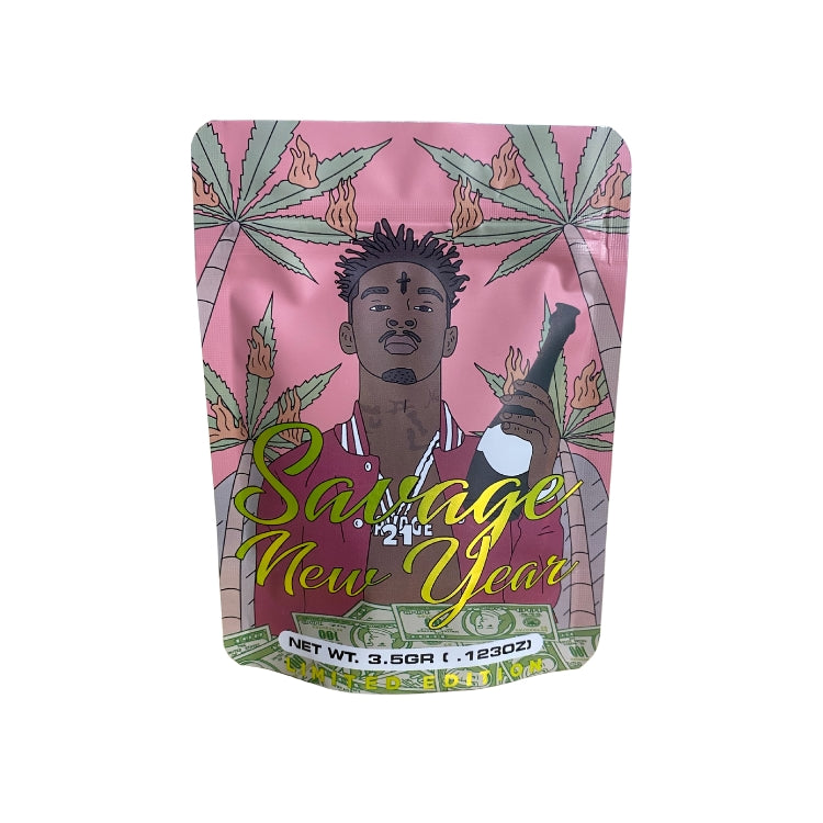 21 Savage Mylar Bags - Set of 50