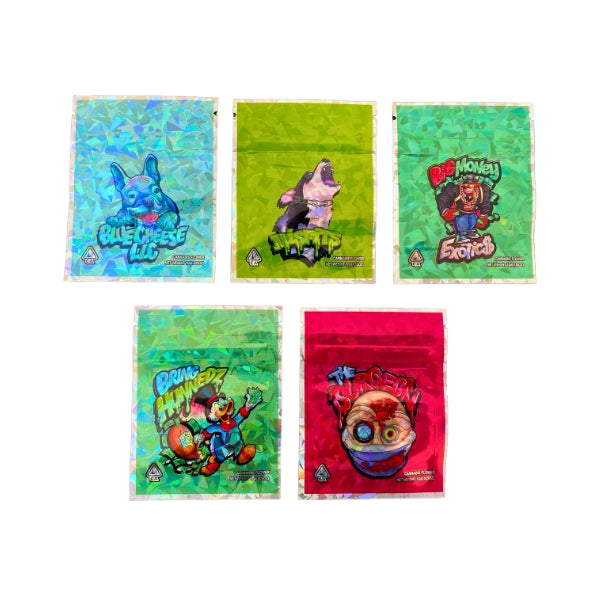 Mixed Set Mylar Bags - Set of 50