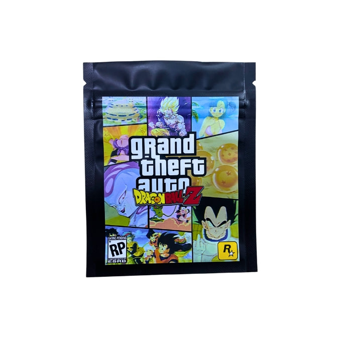 Dragon Ball Z Mylar Bags - Set of 50