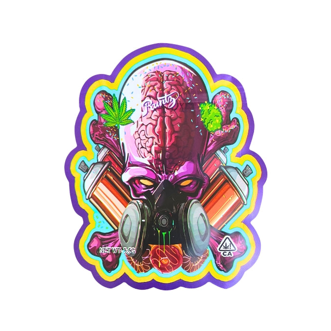 Gas Mask Mylar Bags - Set of 50