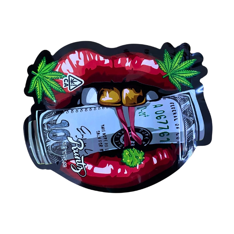 Money Mouth Mylar Bags - Set of 50