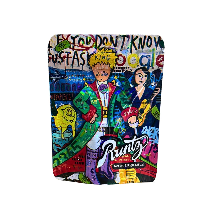 Pop Art Mylar Bags - Set of 50