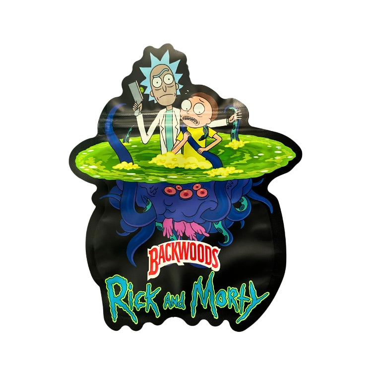 R & M Alien Octopus Mylar Bags - Set of 50