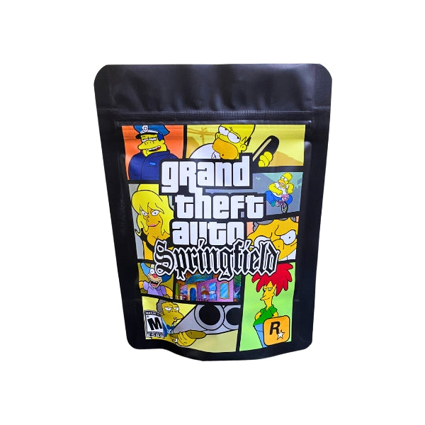 Springfield GTA 5 gram Mylar Bags - Set of 50