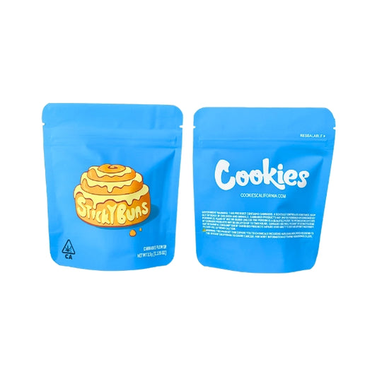 Sticky Buns Mylar Bags