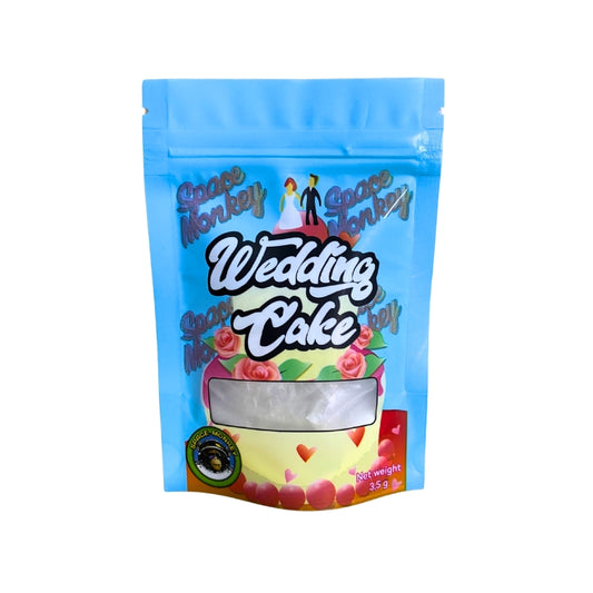 Wedding Cake Mylar Bags - Set of 50