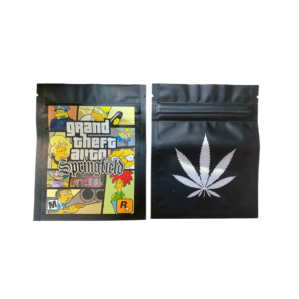GTA Simpsons Mylar Bags