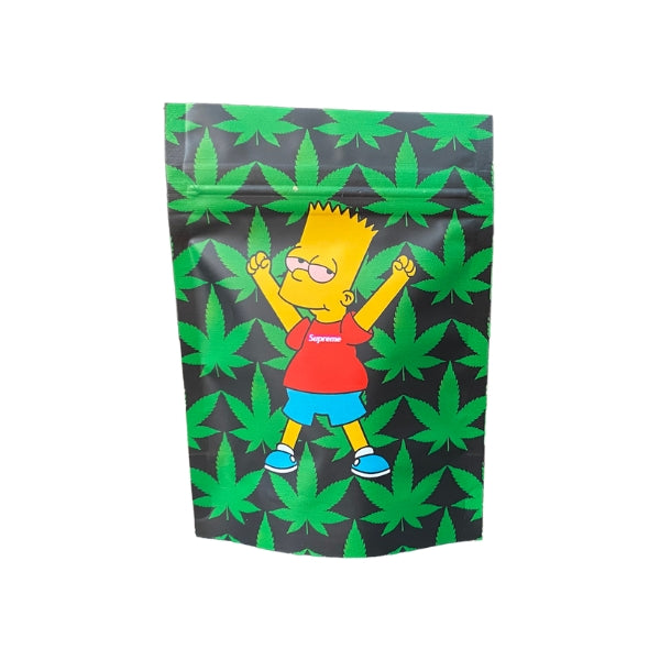 Supreme Bart Simpson Mylar Bags