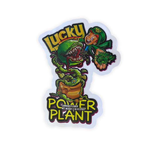 Lucky Power Plant Mylar Bag