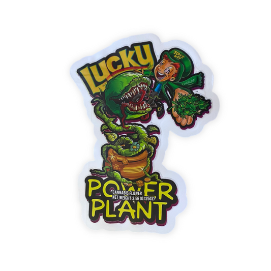 Lucky Power Plant Mylar Bag