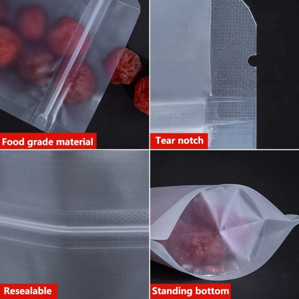 Frosted Plastic Stand Up Pouches - Pick-a-Pouch