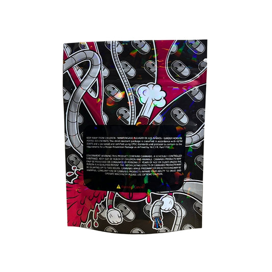 Gelato Gas Mask Mylar Bags - Set of 50