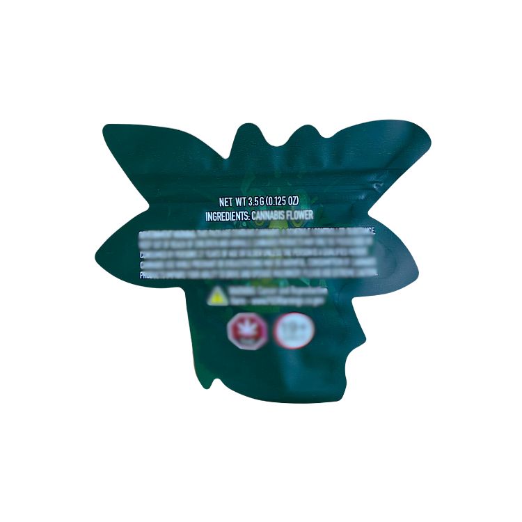 Green Bee Mylar Bags - Set of 50