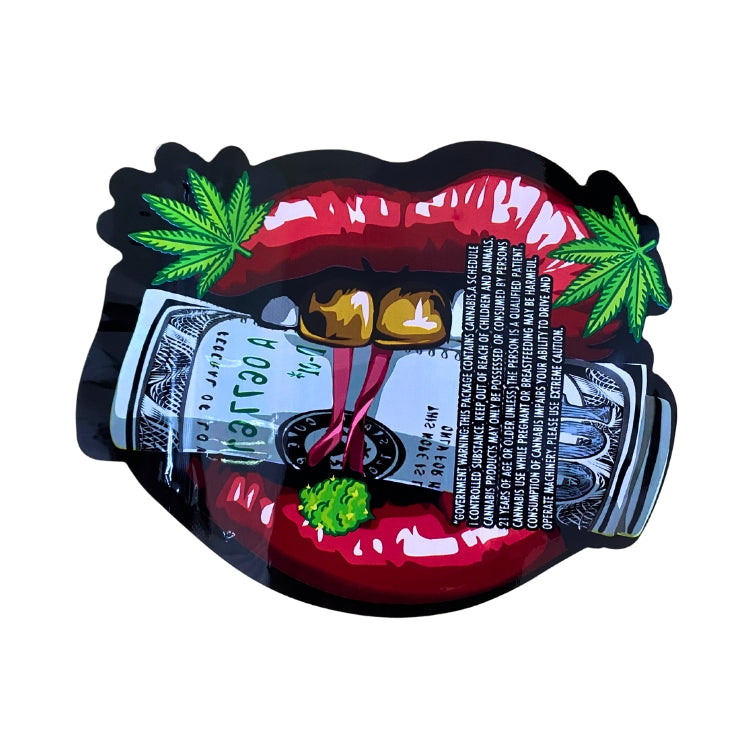 Money Mouth Mylar Bags - Set of 50