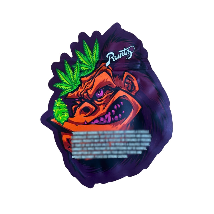 Monkey Mylar Bags - Set of 50