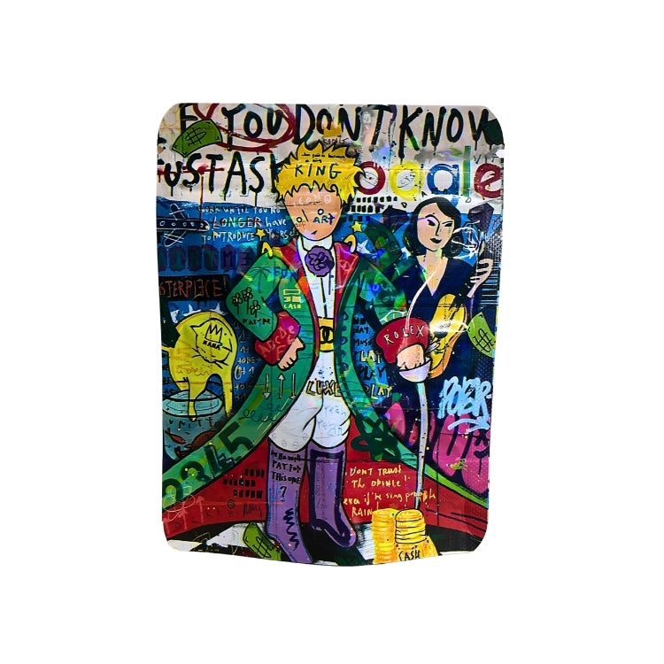 Pop Art Mylar Bags - Set of 50