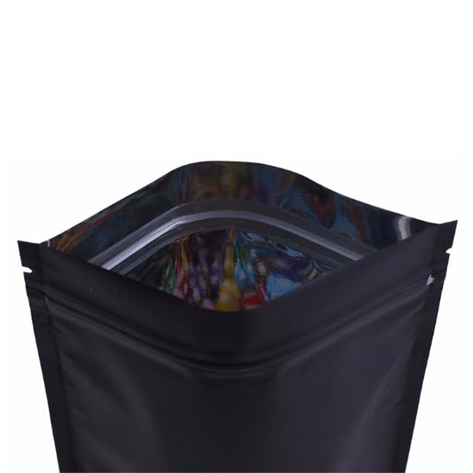 Black Stand Up Mylar Bags - Pick-a-Pouch