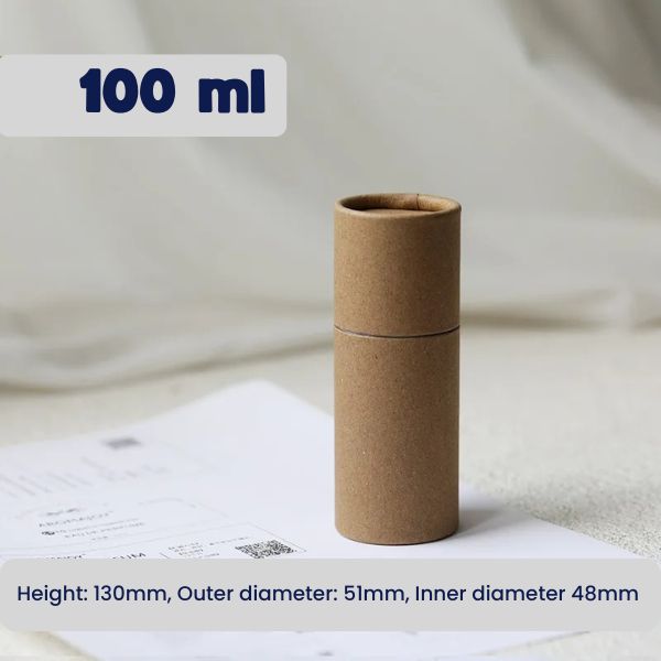 Kraft Paper Tube Containers (5ml–100ml) | Cosmetic & Packaging Tubes