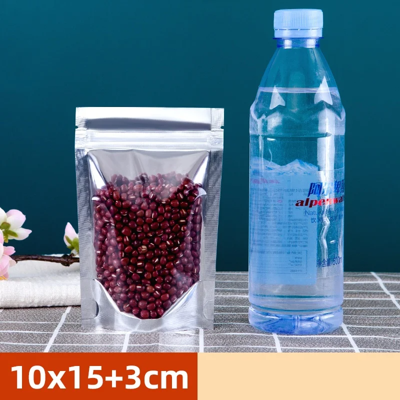 Aluminium Foil Ziplock Stand Up Pouches – Sets of 50 – Various Sizes Available
