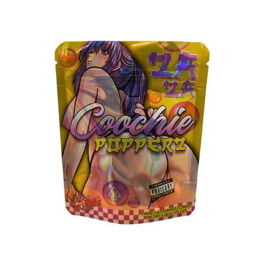 Anime Woman Mylar Bags - Set of 50