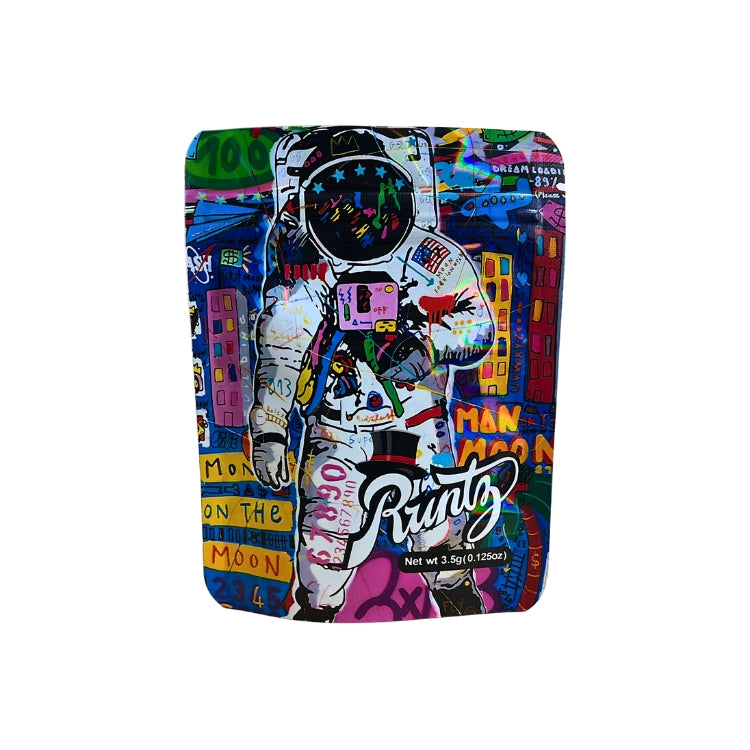 Astronaut Pop Art Mylar Bags - Set of 50