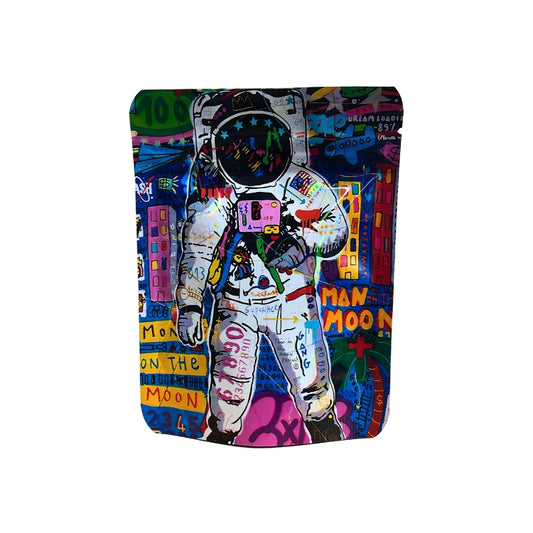 Astronaut Pop Art Mylar Bags - Set of 50