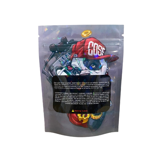 Gangster Pup Mylar Bags - Set of 50