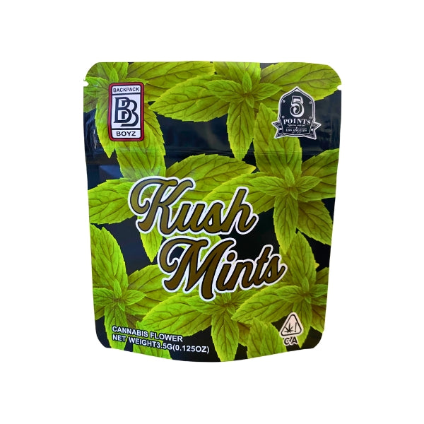 Kush Mint Mylar Bags