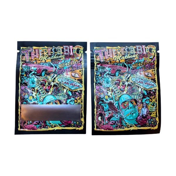 Las Vegas 1 gram mylar bags - Set of 50