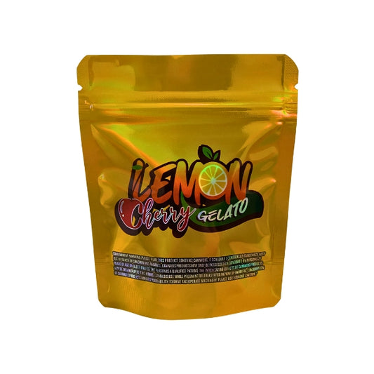 Lemon Cherry Gelato Mylar Bags - Set of 50