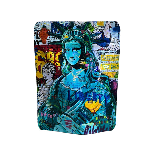 Liberty Pop Art Mylar Bags - Set of 50