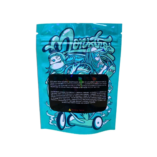 Monsters Mylar Bags - Set of 50