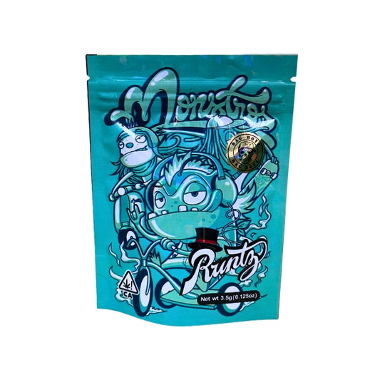 Monsters Mylar Bags - Set of 50