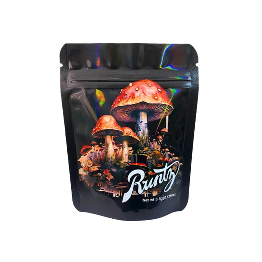 Mushroom Forest Mylar Bags - Set of 50