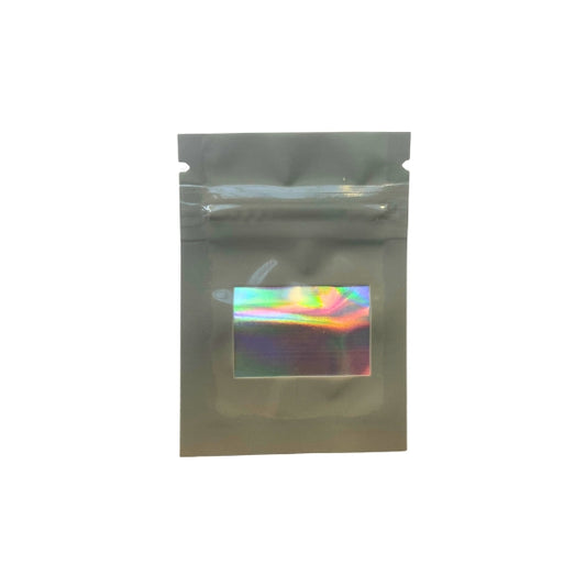 Pink Smiley Mylar Bags - Set of 50