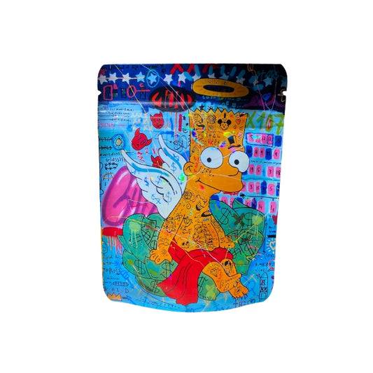 Bart Simpson Pop Art Mylar Bags - Set of 50