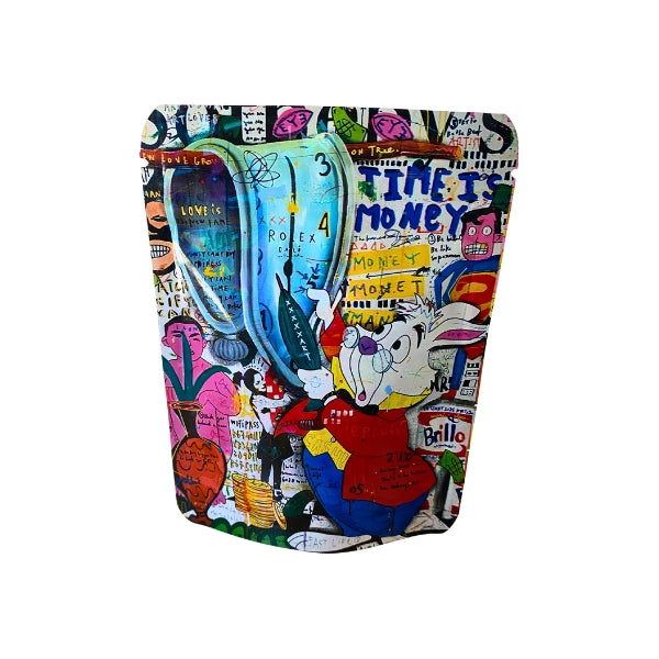 Rabbit Pop Art Mylar Bags