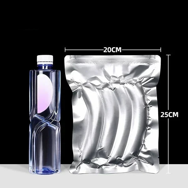 Silver Retort Pouches - SAMPLES