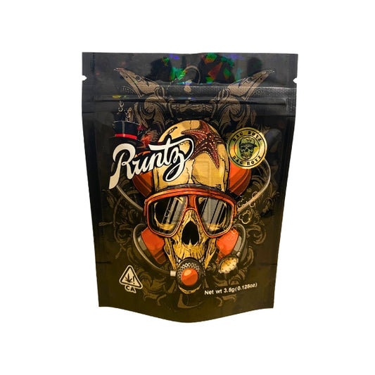 Scuba Skull Mylar Bags