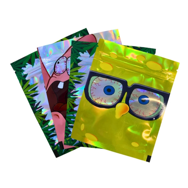 Spongebob Set Mylar Bags