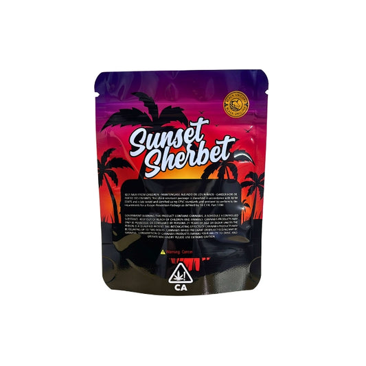 Sunset Sherbert Mylar Bags - Set of 50
