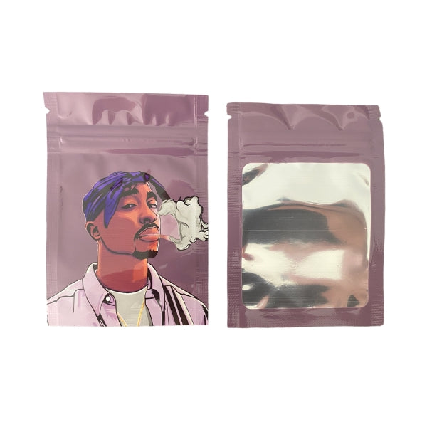 Tupac Mylar Bags