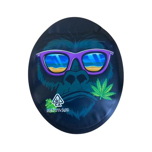 Cool Gorilla Mylar Bags - Set of 50