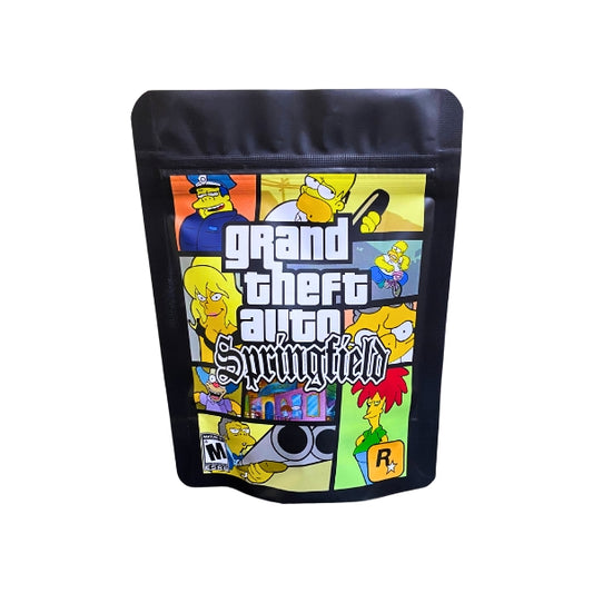 Springfield GTA 5 gram Mylar Bags - Set of 50