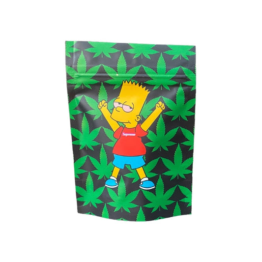Supreme Bart Simpson Mylar Bags