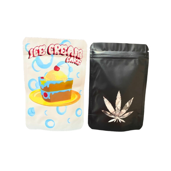 Ice Cream Cake Mylar Bags