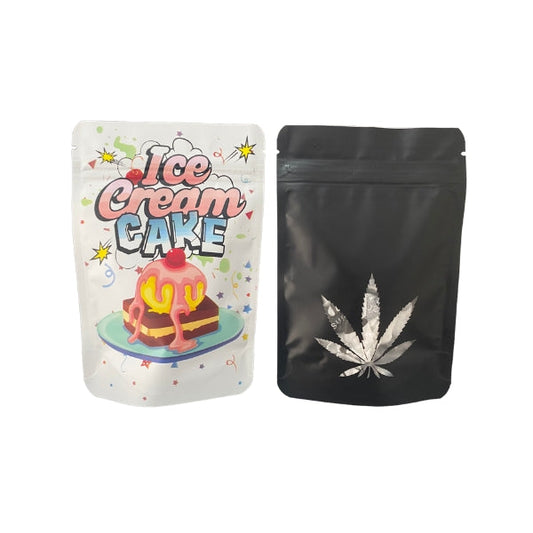 Ice Cream Cake Mylar Bags