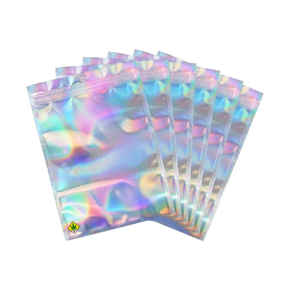 Holographic Pouch with Transparent Front - Sets of 50