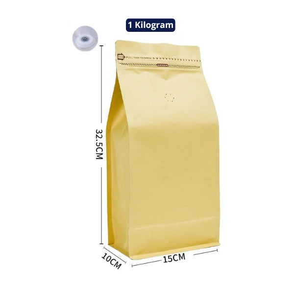 Kraft Coffee Bags - 1 kg