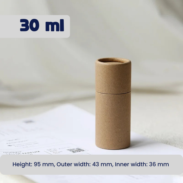 Kraft Paper Tube Containers (5ml–100ml) | Cosmetic & Packaging Tubes